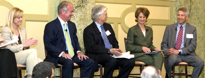 picture of Stephanie Meeks, Jim Rogers, Russ Mittermeier, Kathleen Kennedy, 
                Fred Krup