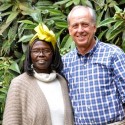 Dr. Maathai with ADP Founder Jeff Horowitz, June 2011